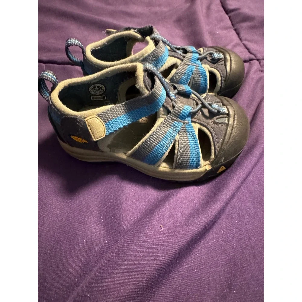 Keen Newport H2 Kids Navy Blue Water Sandals Size 7 Toddler 1014251